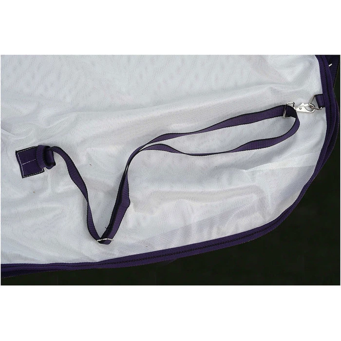 Weatherbeeta Comfitec Essential Mesh Combo Neck Fly Rug White / Purple 8 Weatherbeeta Comfitec Essential Mesh Combo Neck Fly Rug White / Purple - Image 8