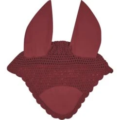 Weatherbeeta Prime Ear Bonnet - Maroon Colour Maroon
