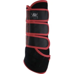 2022 Woof Wear Training Wraps WB0061 - Black / Shiraz Colour Black / Shiraz