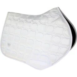 Woof Wear Vision Close Contact Saddle Pad - White Colour White