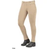 2021 Dublin Womens Supa-Fit Zip Up Knee Patch Jodhpurs 808447 - Beige