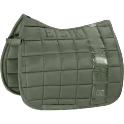 2022 Eskadron Big Square Glossy Saddle Cloth 212238 445 150 - Ash Green