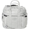 2022 Eskadron Accessories Glossy Quilted Bag 351038 442 210 - Pearl Grey
