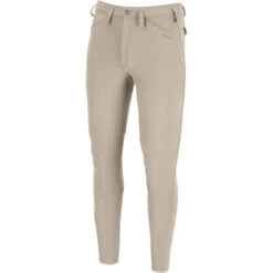 2023 Pikeur Mens Rodrigo Full Seat Grip Knee Patch Breeches 147604 479 -Vanilla Colour Vanilla Cream