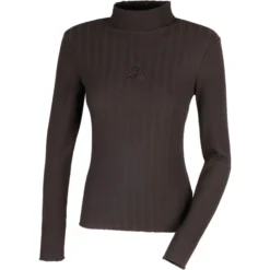 2023 Pikeur Womens Rip Shirt 427700 - Licorice Colour Licorice